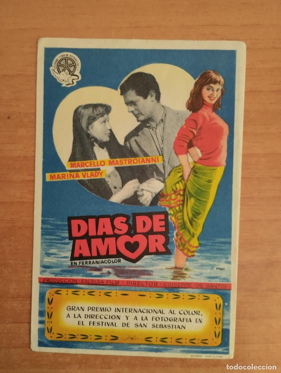 Cine: VERDE2-- PROGRAMA DE CINE - DIAS DE AMOR - Foto 1