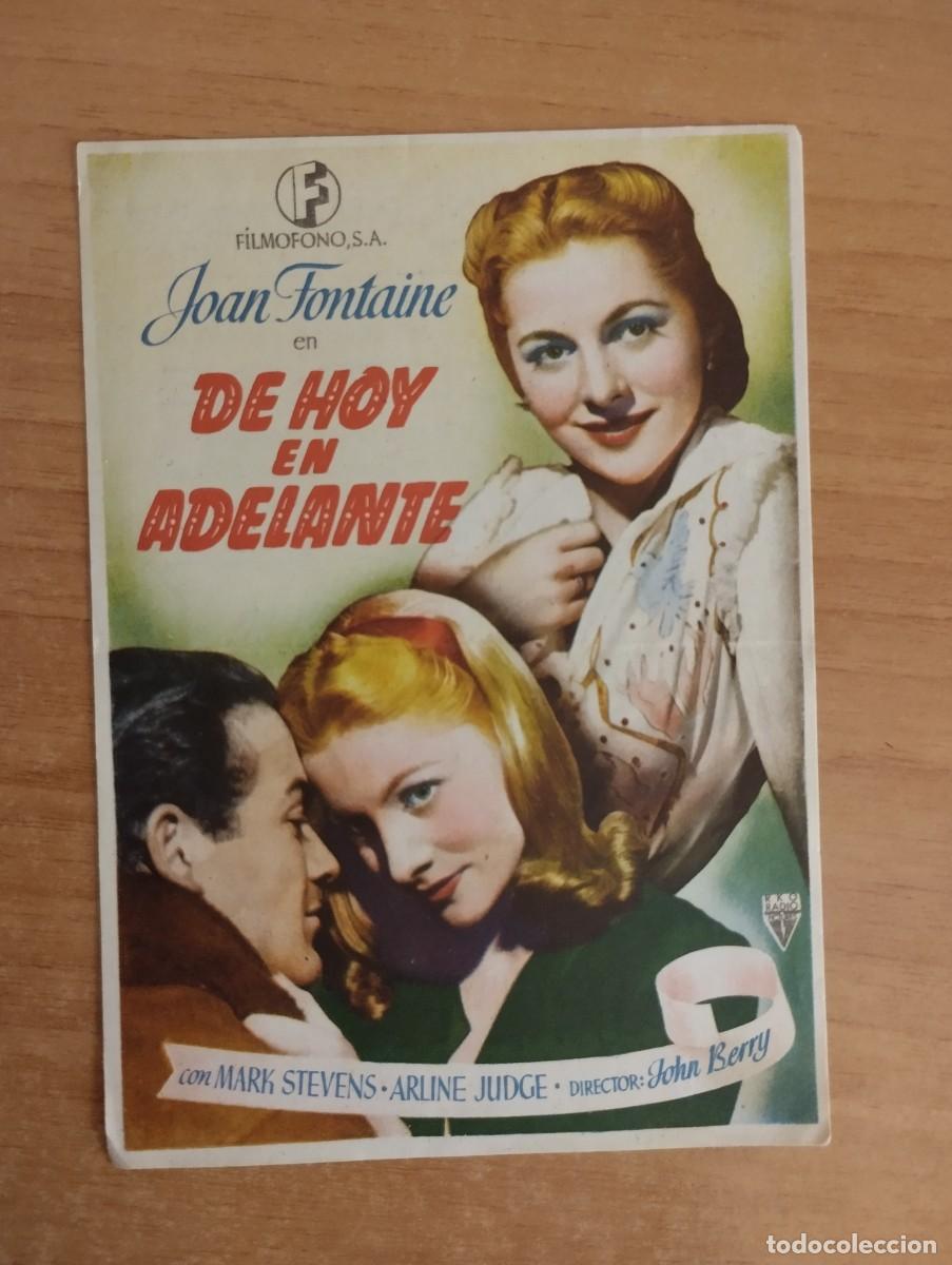 Cine: VERDE2-- PROGRAMA DE CINE - DE HOY EN ADELANTE ct - Foto 1