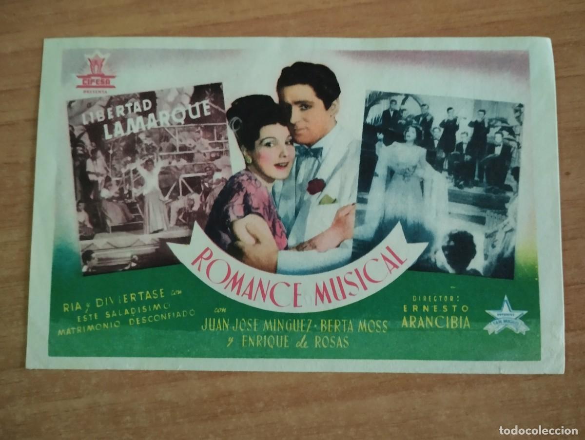 Cine: VERDE2-- PROGRAMA DE CINE - ROMANCE MUSICAL - Foto 1