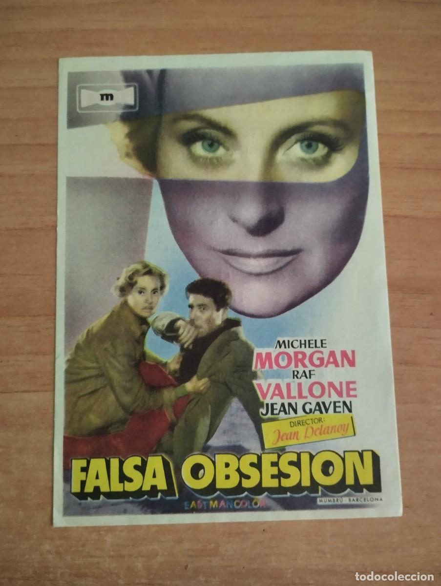 Cine: VERDE2-- PROGRAMA DE CINE - FALSA OBSESION ct - Foto 1