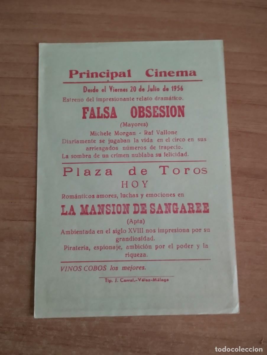 Cine: VERDE2-- PROGRAMA DE CINE - FALSA OBSESION ct - Foto 2