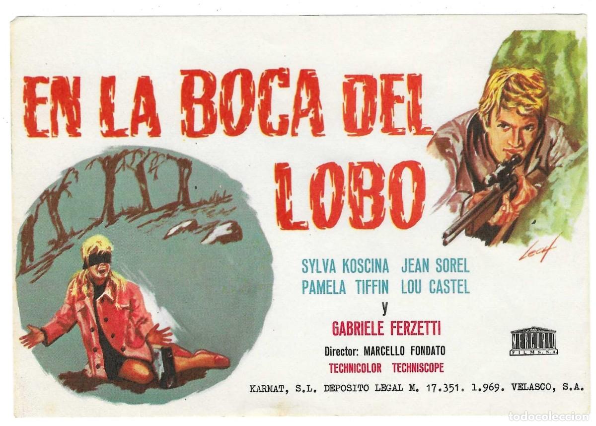 Cine: Programa Cine. En la Boca del Lobo. Sylva Koscina. 19-1759 - Foto 1