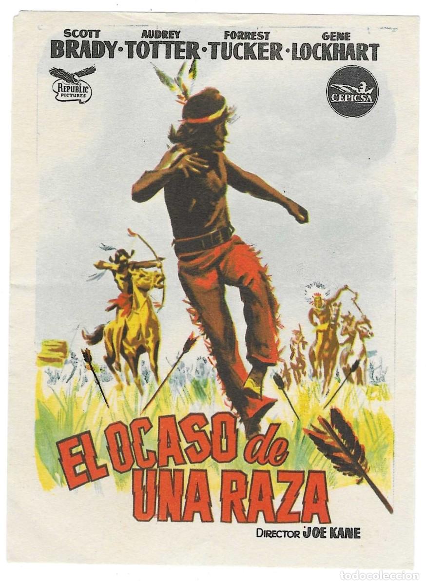 Cine: Programa Cine. El Ocaso de una raza. Scott Brad. 19-1766 - Foto 1