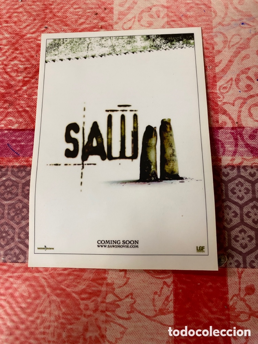 Cine: Saw II FOLLETO DE CINE - Foto 1