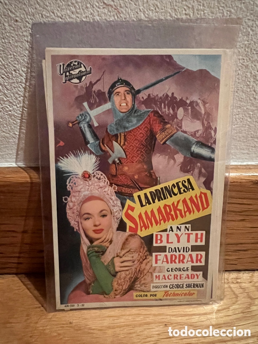Kino: La princesa Samarkand Ann Blyth David Farrar