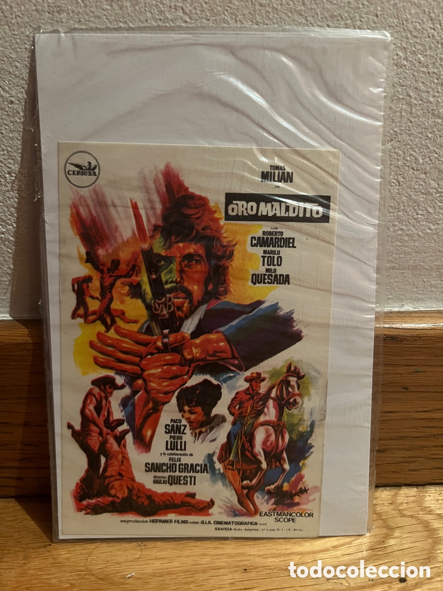 Kino: Tomas Milian Oro Maldito Roberto Camardiel