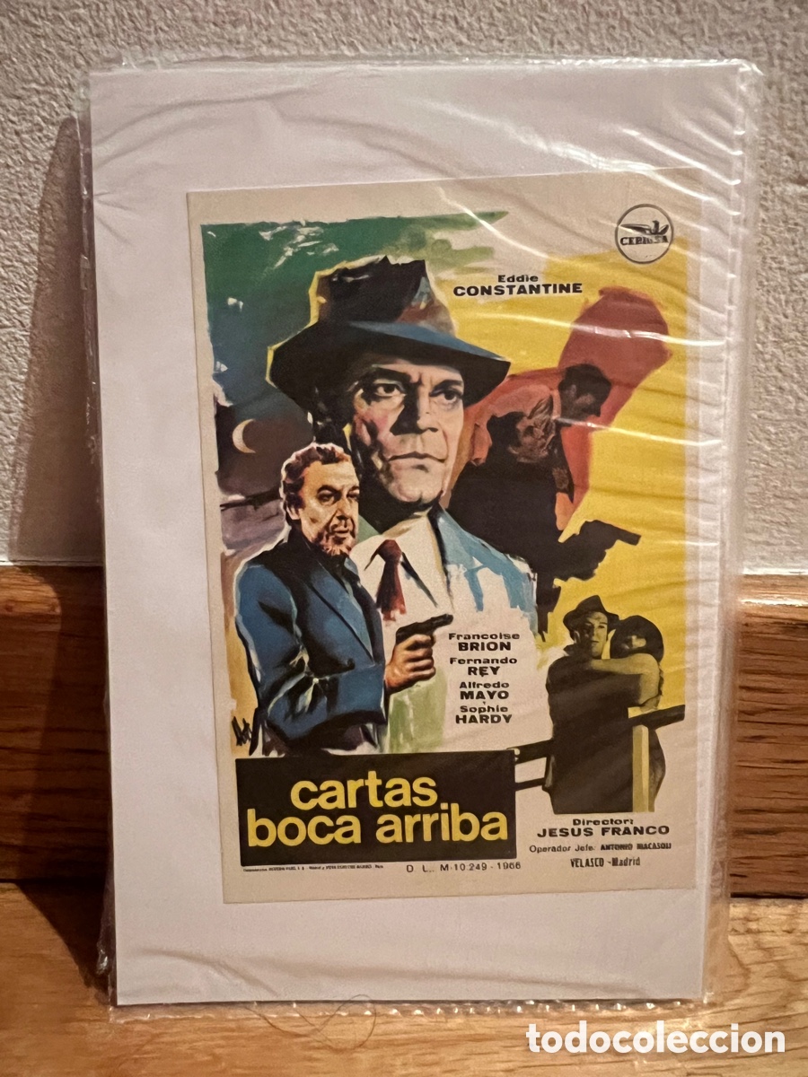 Kino: Cartas boca arriba Jes&uacute;s Franco Eddie Constantine
