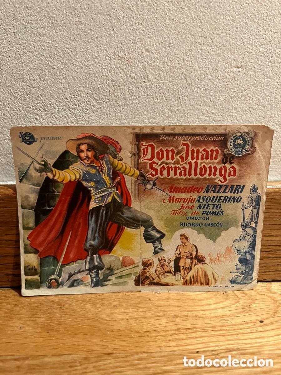 Kino: Don Juan de Serralonga Amadeo Nazzari