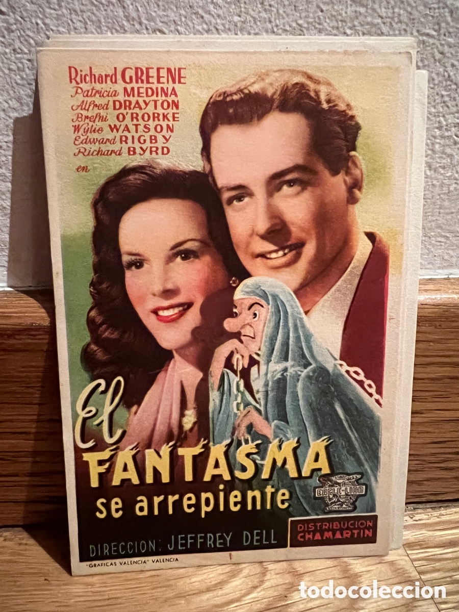 Kino: El fantasma se arrepiente Richard Greene Direcci&oacute;n: Jeffrey Dell