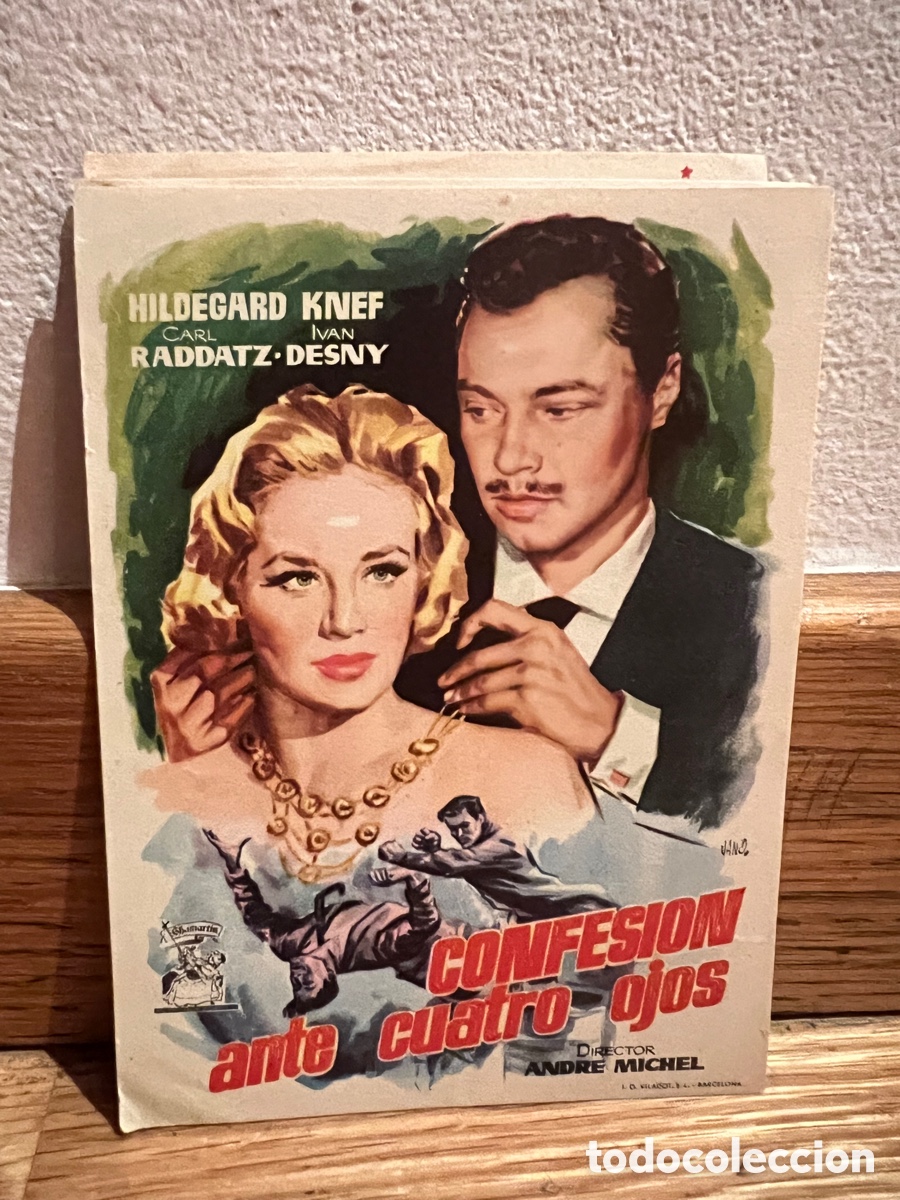 Kino: Confesi&oacute;n ante cuatro ojos Hildegard Knef