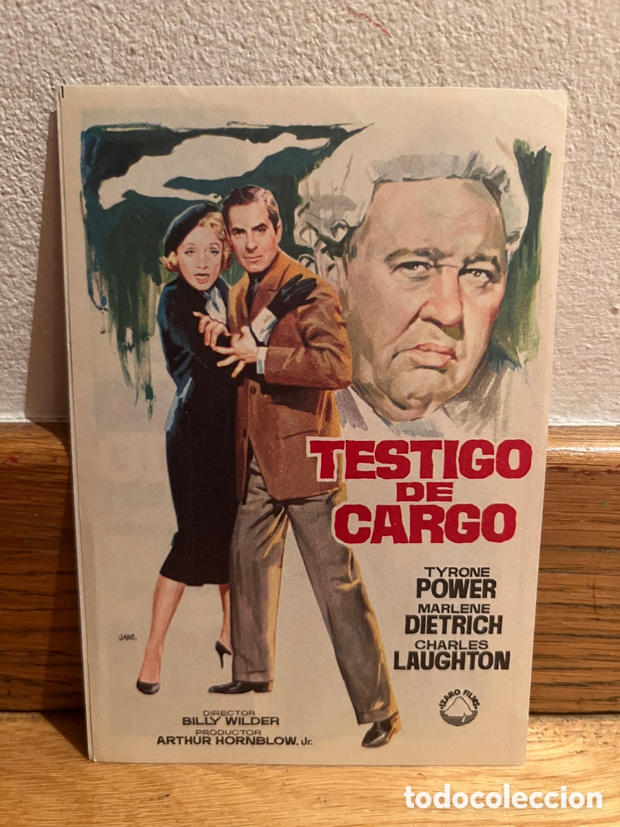 Cine: Testigo de cargo Tyrone Power - Foto 1