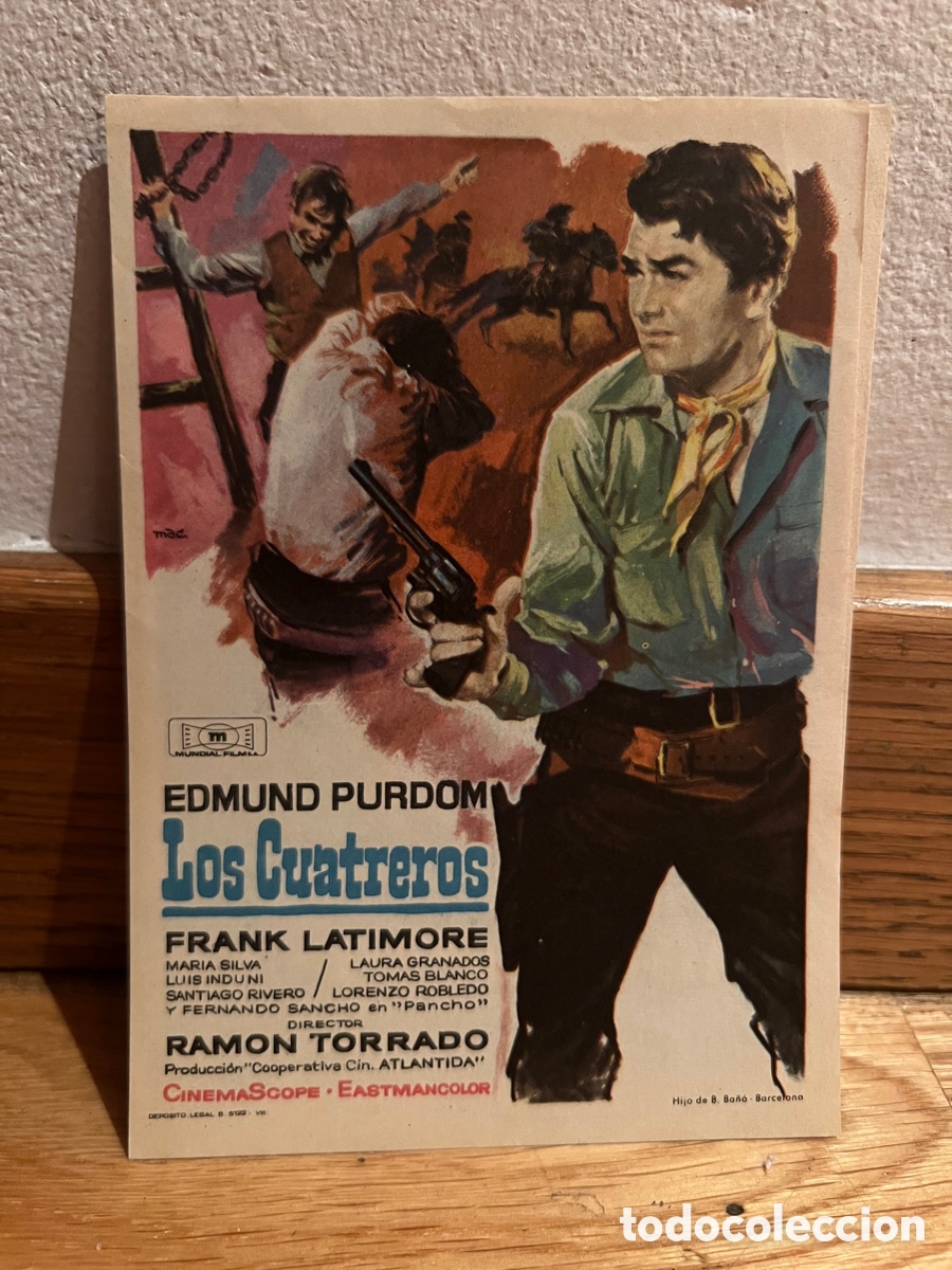 Kino: Los Cuatreros Frank Latimore Edmund Purdom
