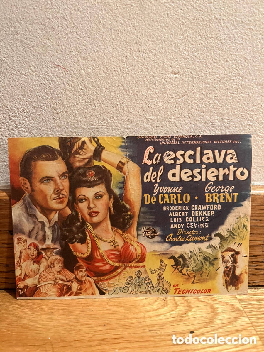 Kino: La esclava del desierto Yvonne de Carlo George Brent