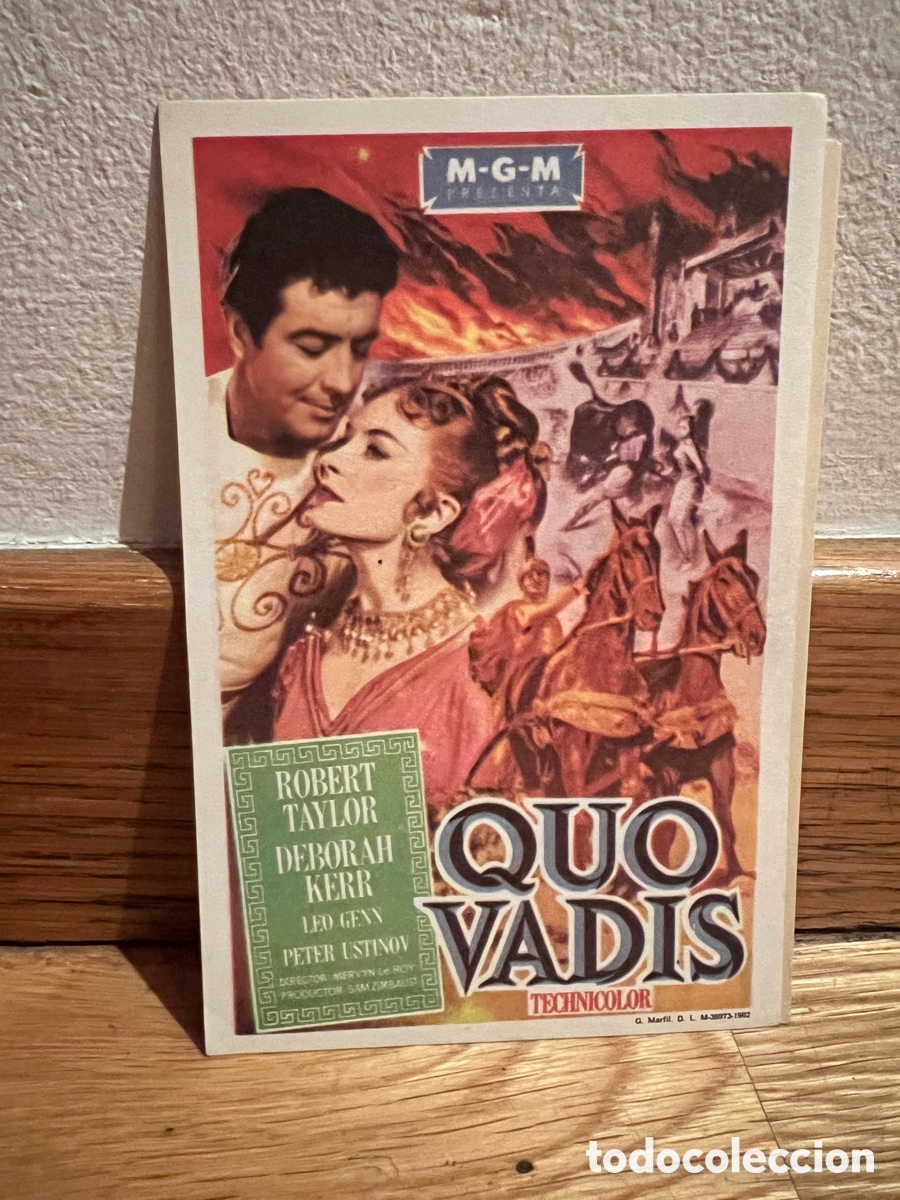 Cine: Quo Vadis Robert Taylor - Foto 1