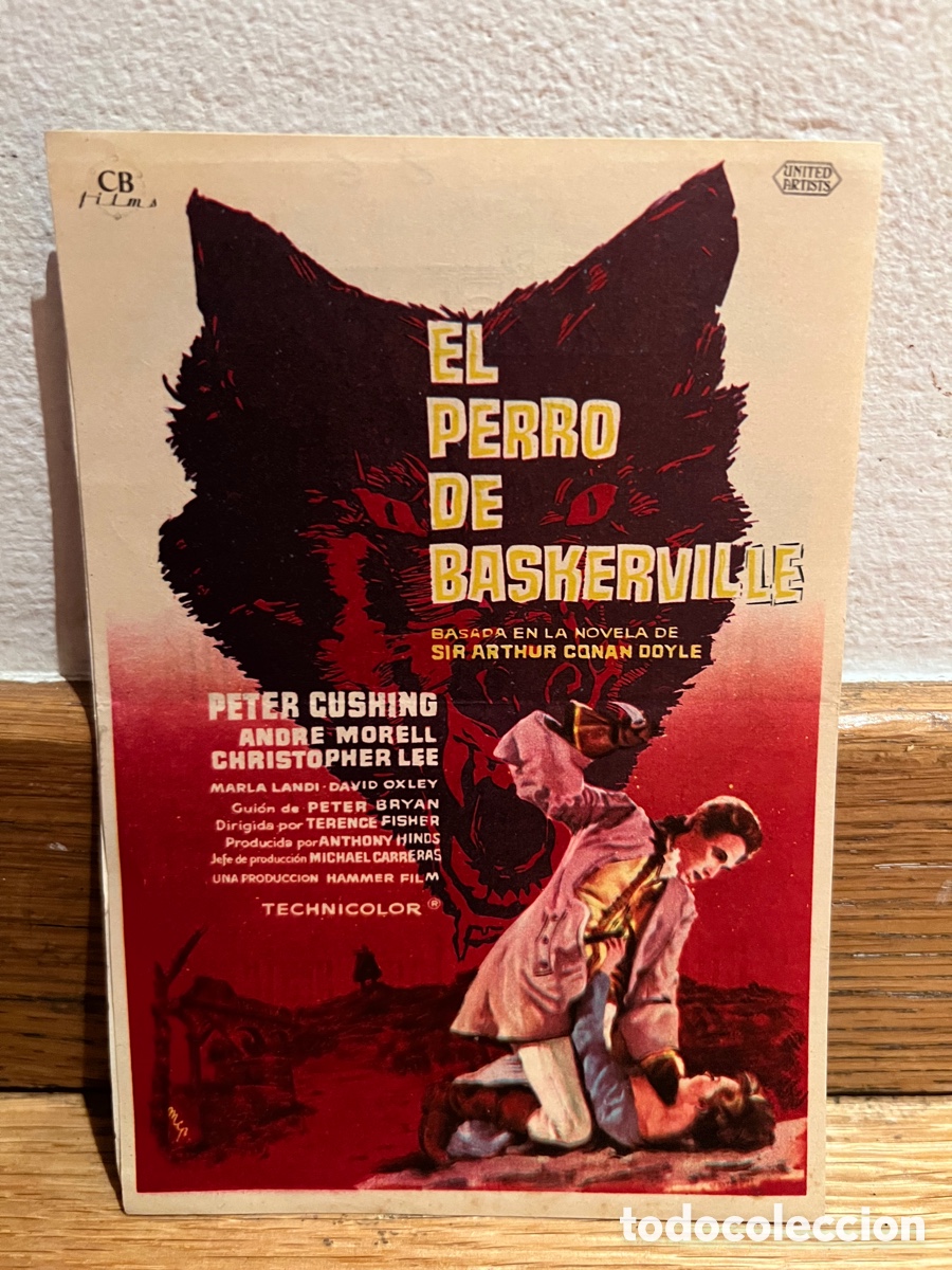 Cine: El perro de baskerville Peter Cushing - Foto 1