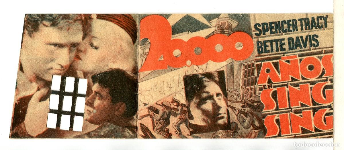 Kino: 20000 A&Ntilde;OS EN SING SING, con Spencer Tracy.