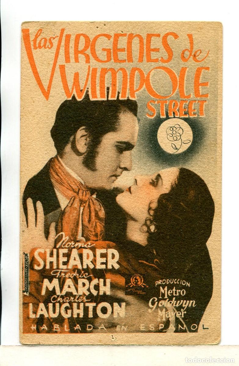Cine: LAS V&Iacute;RGENES DE WIMPOLE, con Norma Shearer. - Foto 1
