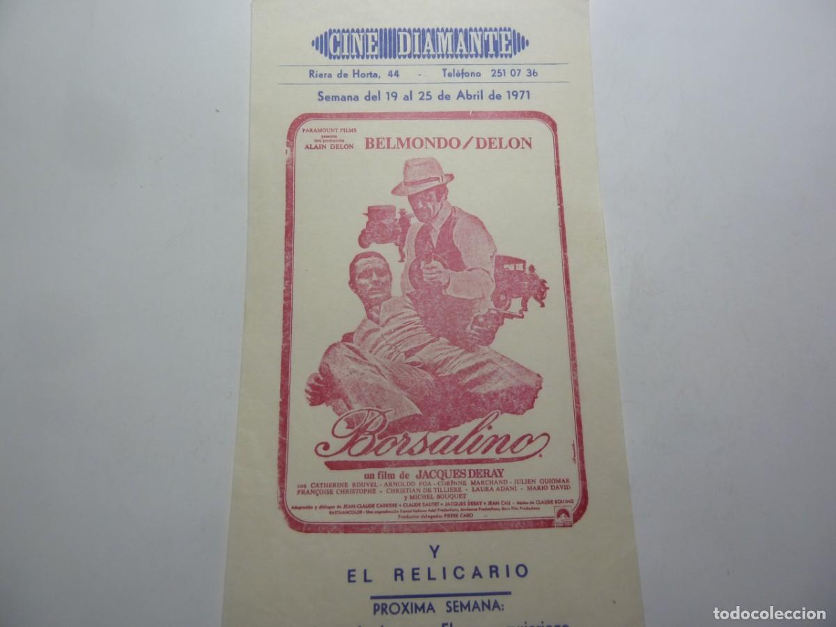 Cine: PROGRAMA LOCAL BORSALINO 1971 - Foto 1