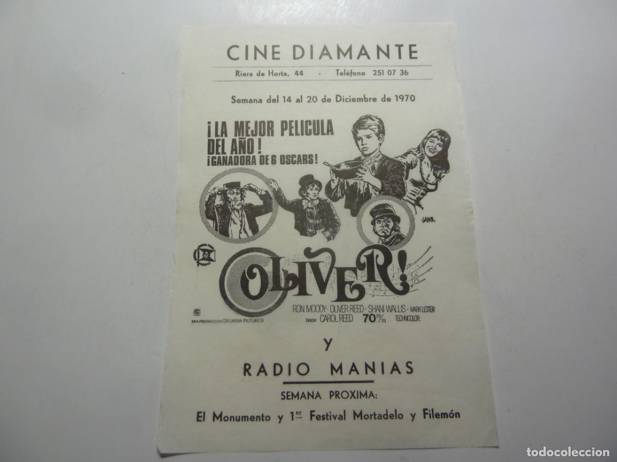 Cine: PROGRAMA LOCAL OLIVER 1970 - Foto 1