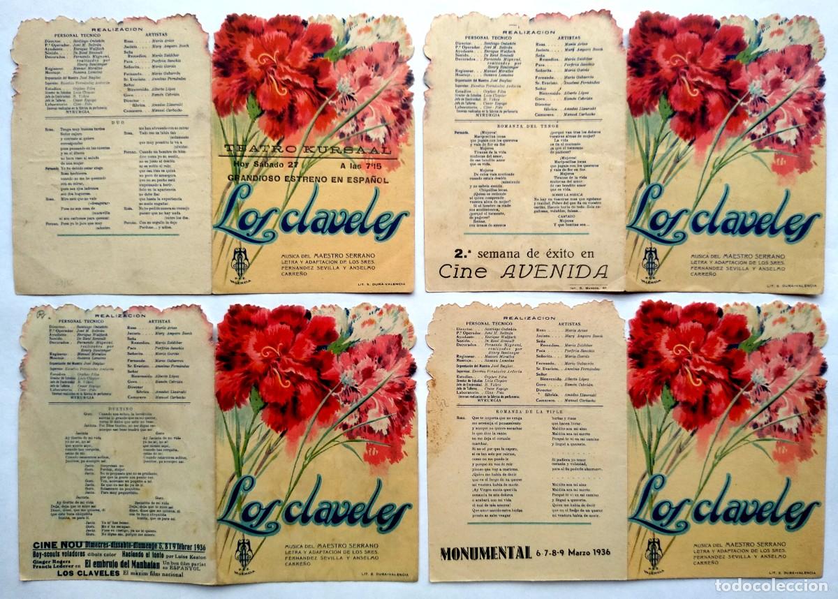 Cine: LOS CLAVELES, con Mar&iacute;a Arias. 4 programas. - Foto 2