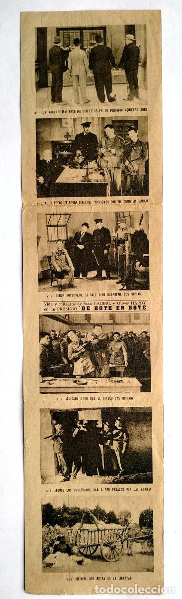 Cine: DE BOTE EN BOTE, con Stan Laurel y Oliver Hardy. - Foto 2