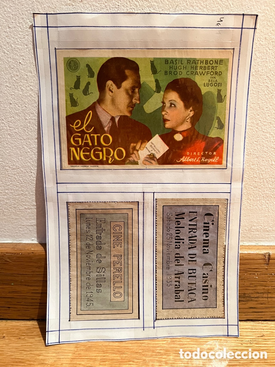 Cine: El gato negro Albert S. Rogell Basil Rathbone