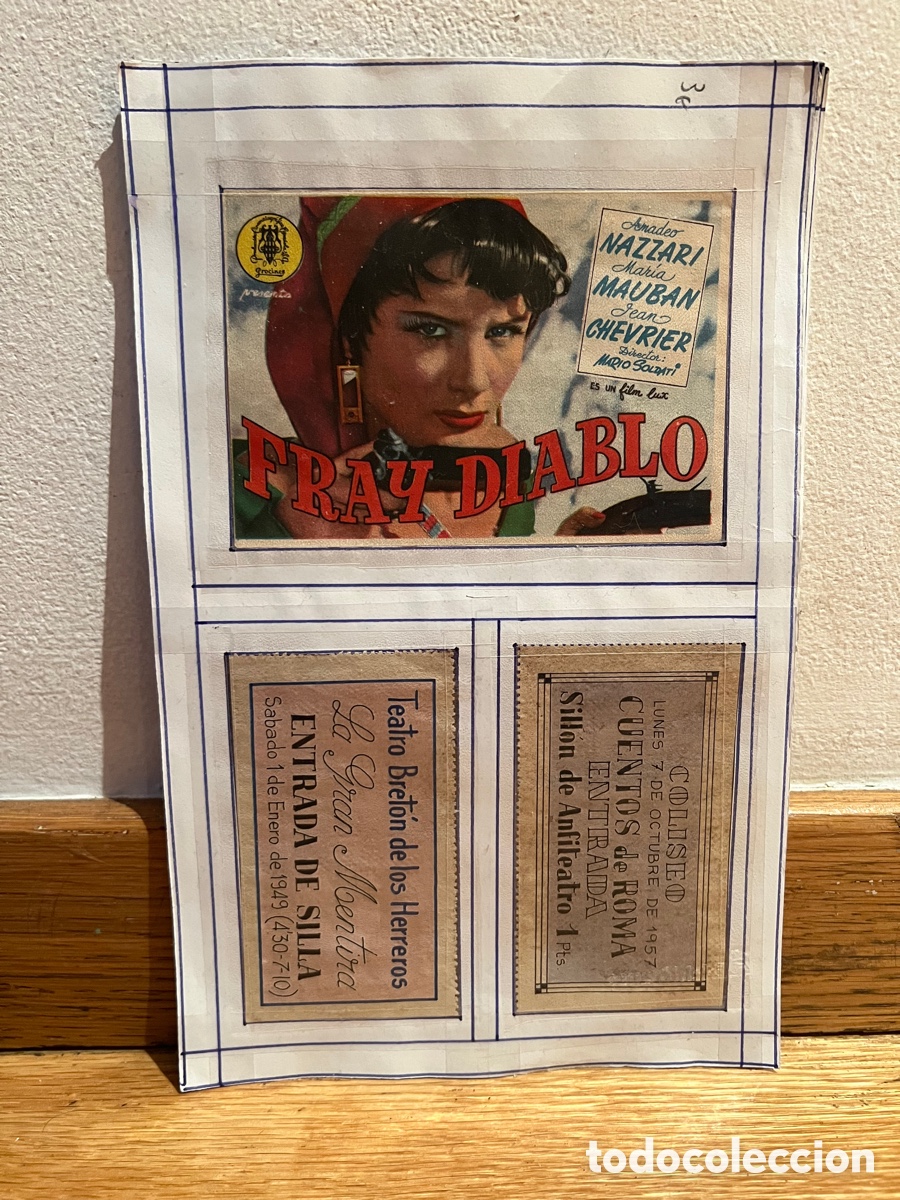 Cine: Fray Diablo Amadeo Nazzari Mar&iacute;a Mauban