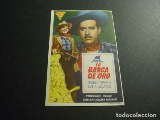 Cine: LA BARCA DE ORO PROGRAMA DE MANO SIN PUBLICIDAD - Foto 1