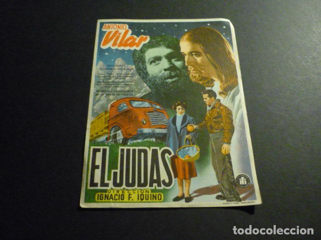 Cine: EL JUDAS PROGRAMA DE MANO SIN PUBLICIDAD - Foto 1