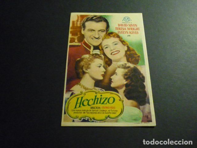 Cine: HECHIZO PROGRAMA DE MANO SIN PUBLICIDAD - Foto 1