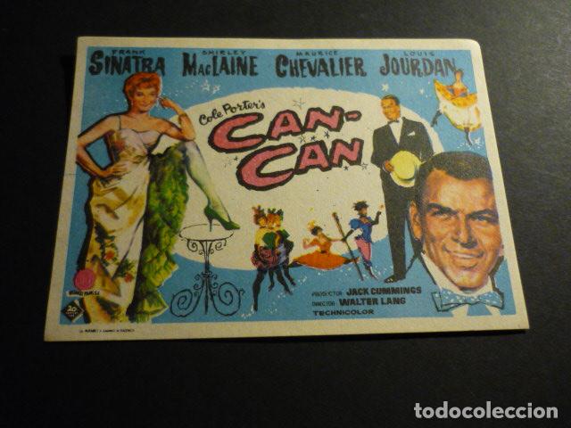 Cine: CAN-CAN PROGRAMA DE MANO SIN PUBLICIDAD - Foto 1