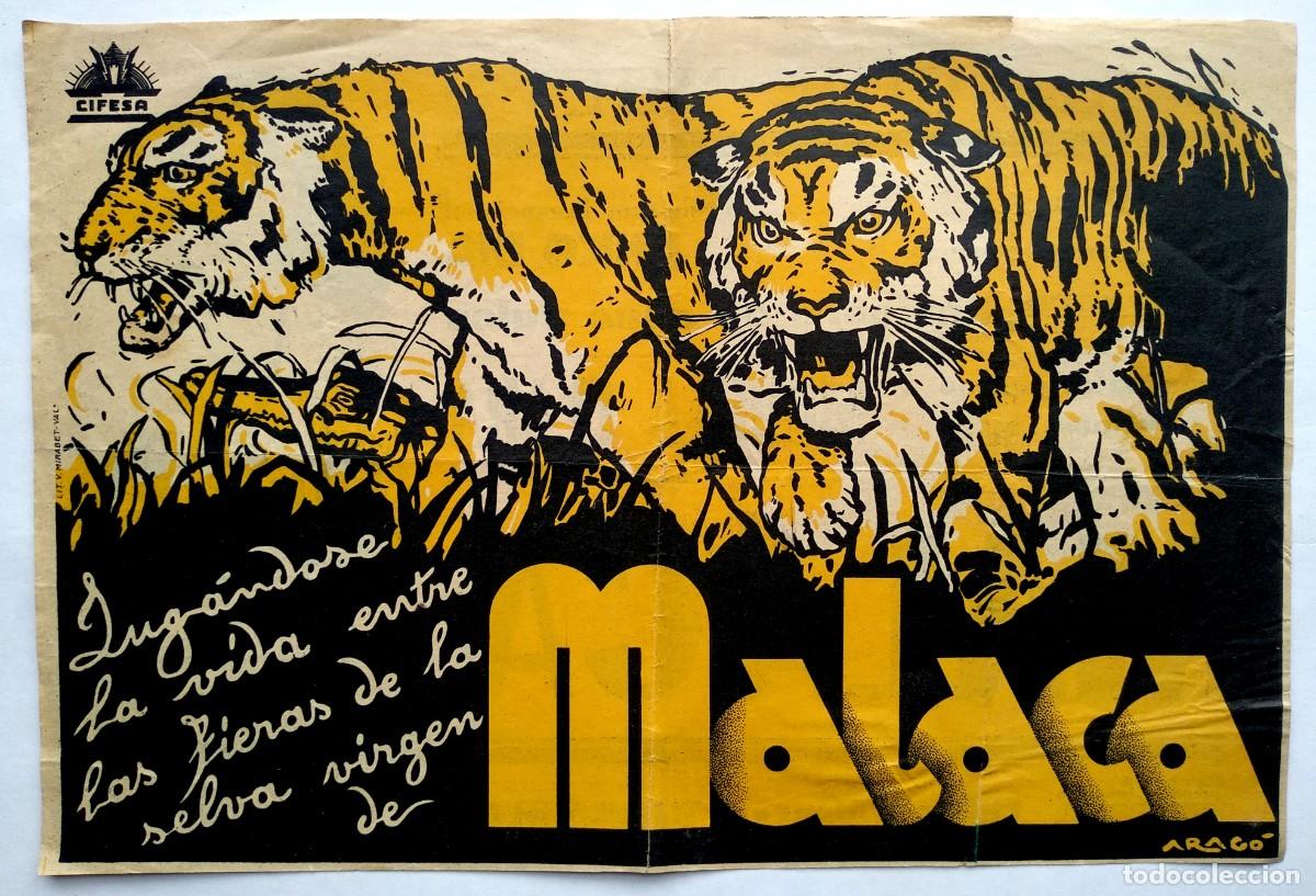 Cine: MALACA. 22,5 X 33,5 cms. - Foto 1