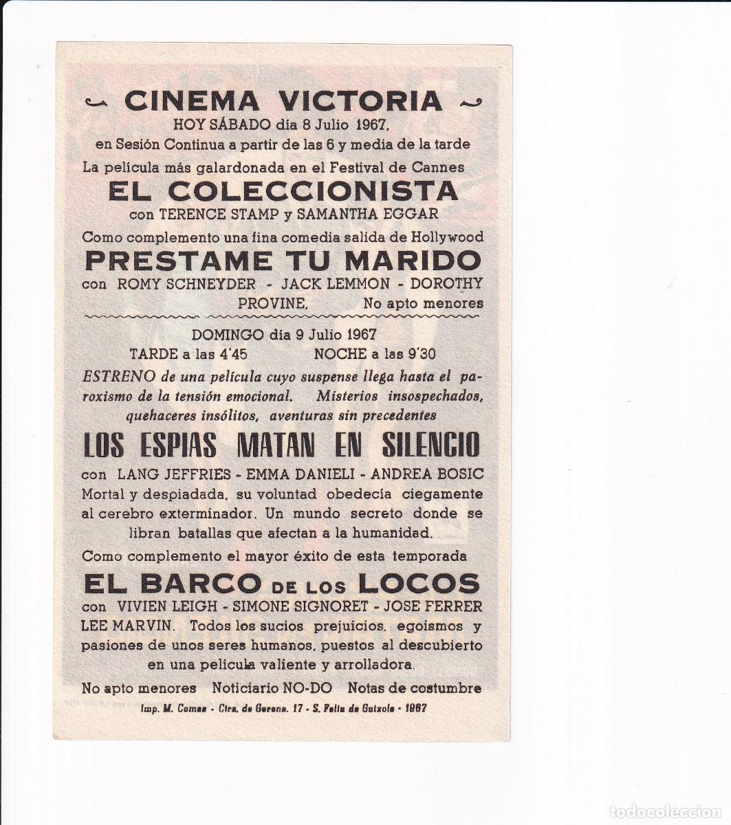 Cine: LOS ESPIAS MATAN EN SILENCIO .- LONG JEFFRIES - Foto 2