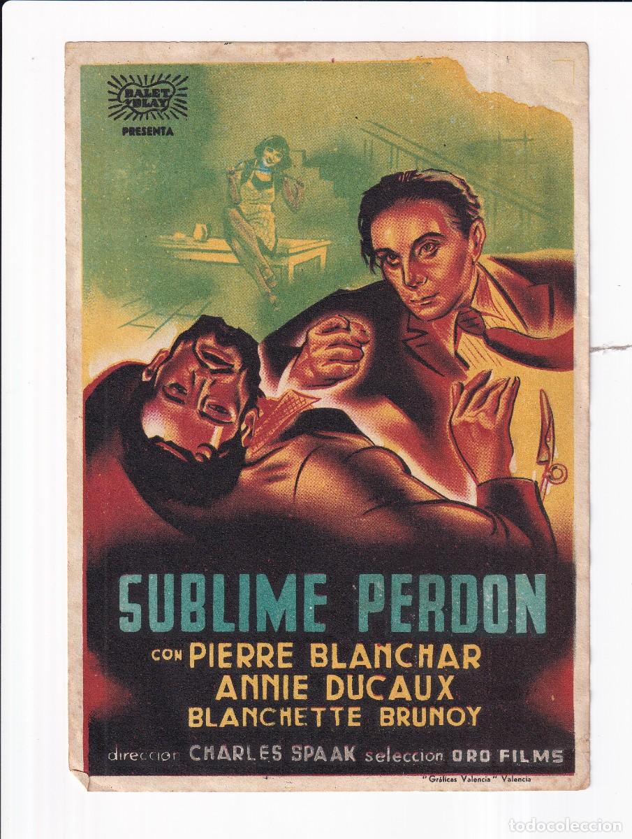 Cine: SUBLIME PERDON .- PIERRE BLANCHAR - Foto 1