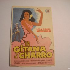 Cine: LA GITANA Y EL CHARRO , SIN PUBLICIDAD