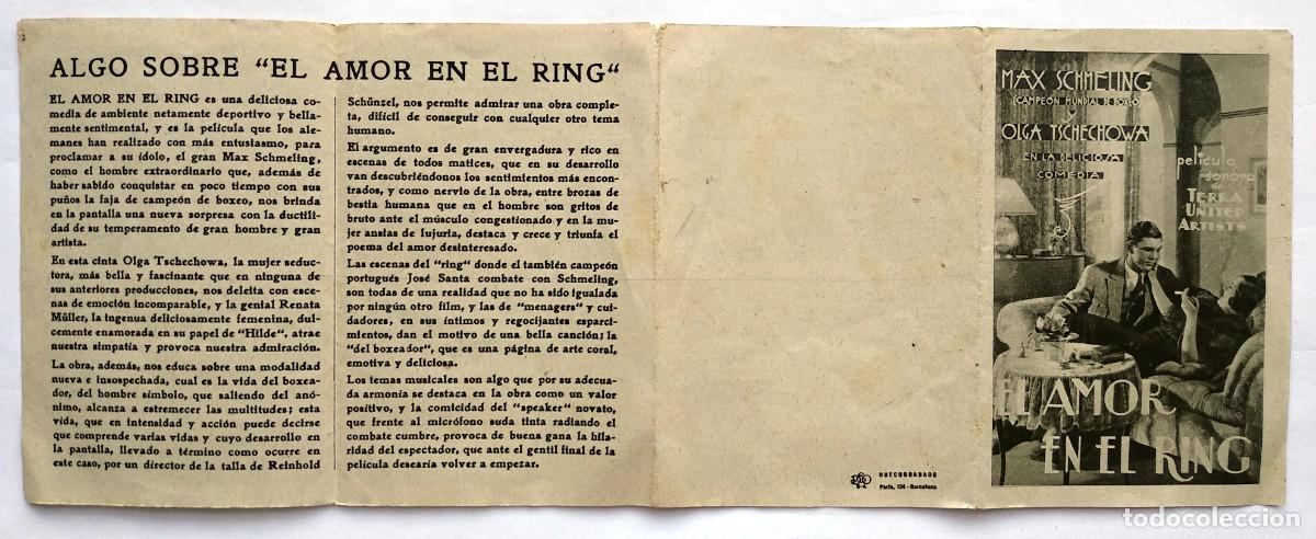Cine: EL AMOR EN EL RING, con OlgaTschechowa. - Foto 1