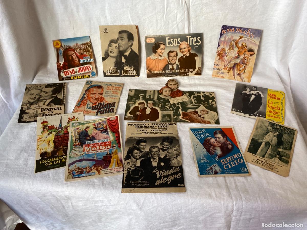Cine: GRAN LOTE DE PROGRAMAS DE CINE ANTIGUOS. - Foto 7