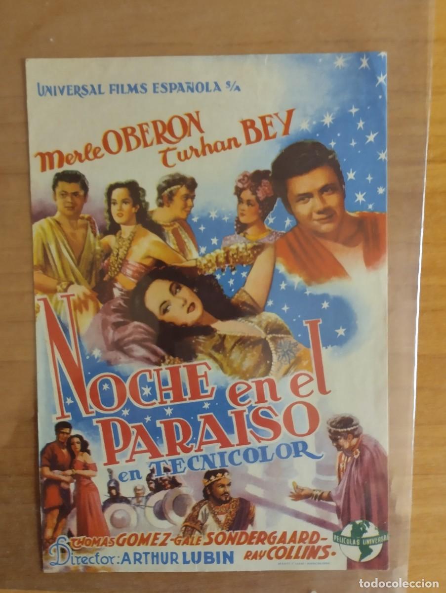 Cine: ROJO2-- PROGRAMA DE CINE - NOCHE EN EL PARAISO - Foto 1