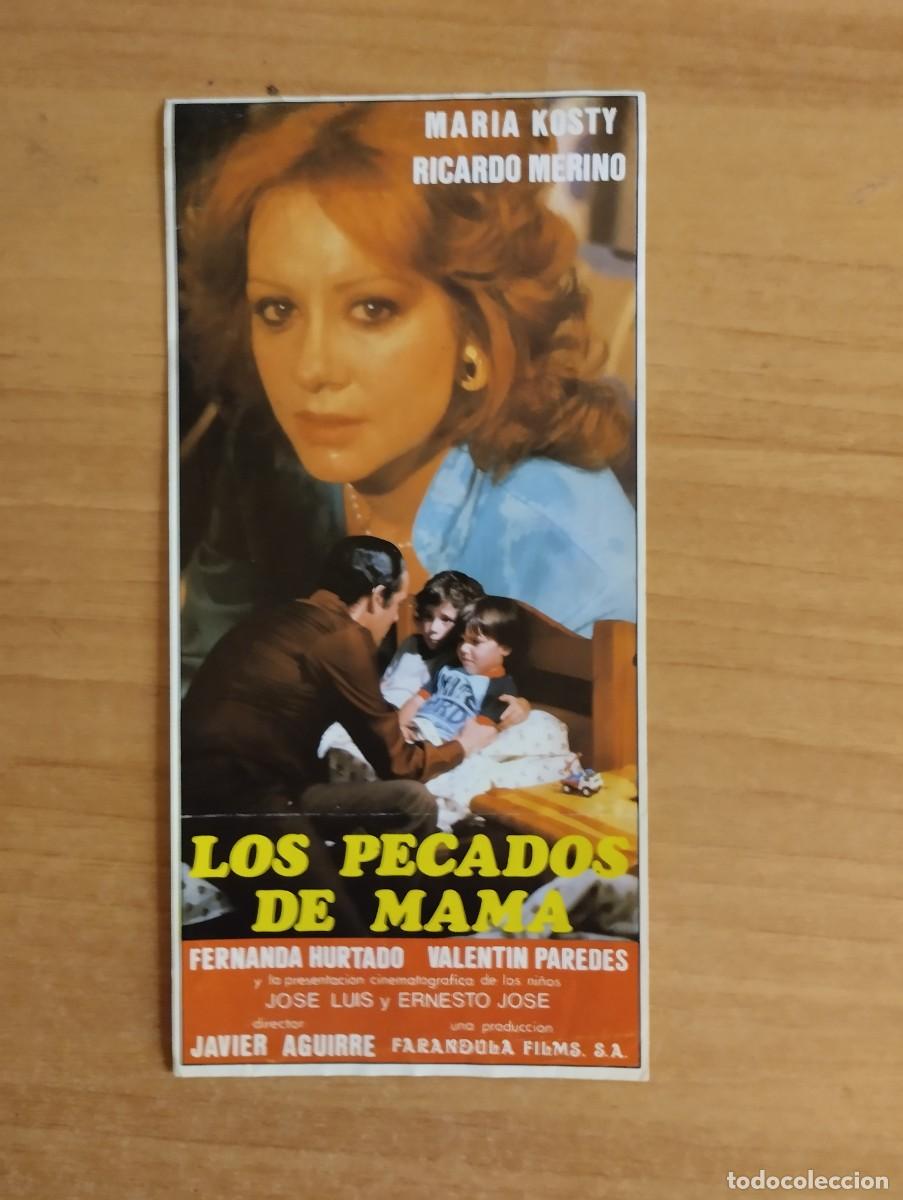 Cine: VERDE2-- PROGRAMA DE CINE - LOS PECADOS DE MAMA - Foto 1