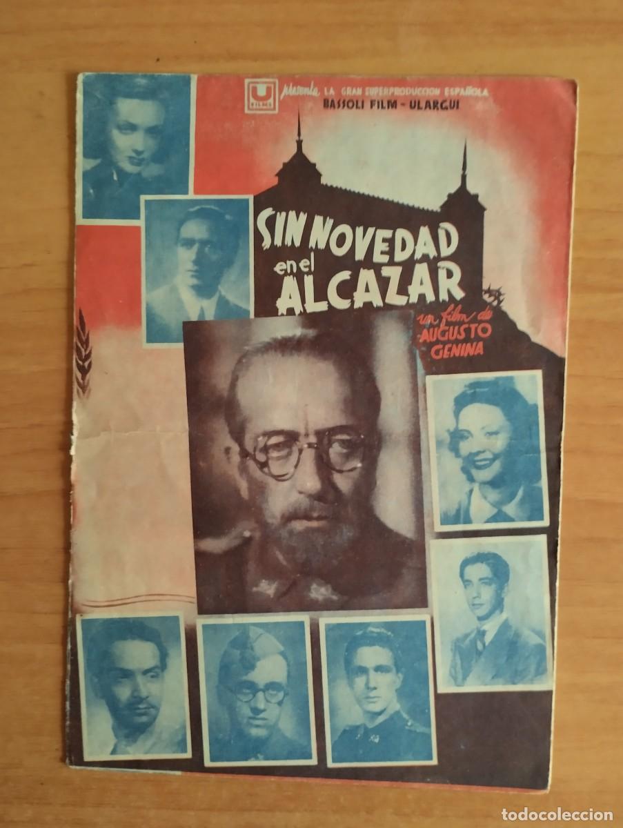 Cine: ROJO2-- PROGRAMA DE CINE - SIN NOVEDAD EN EL ALCAZAR