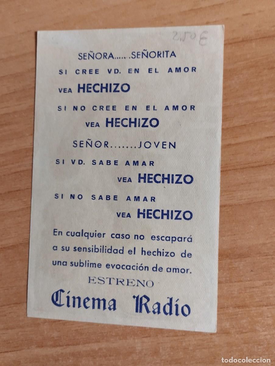 Cine: VERDE2-- PROGRAMA DE CINE - HECHIZO ct - Foto 2