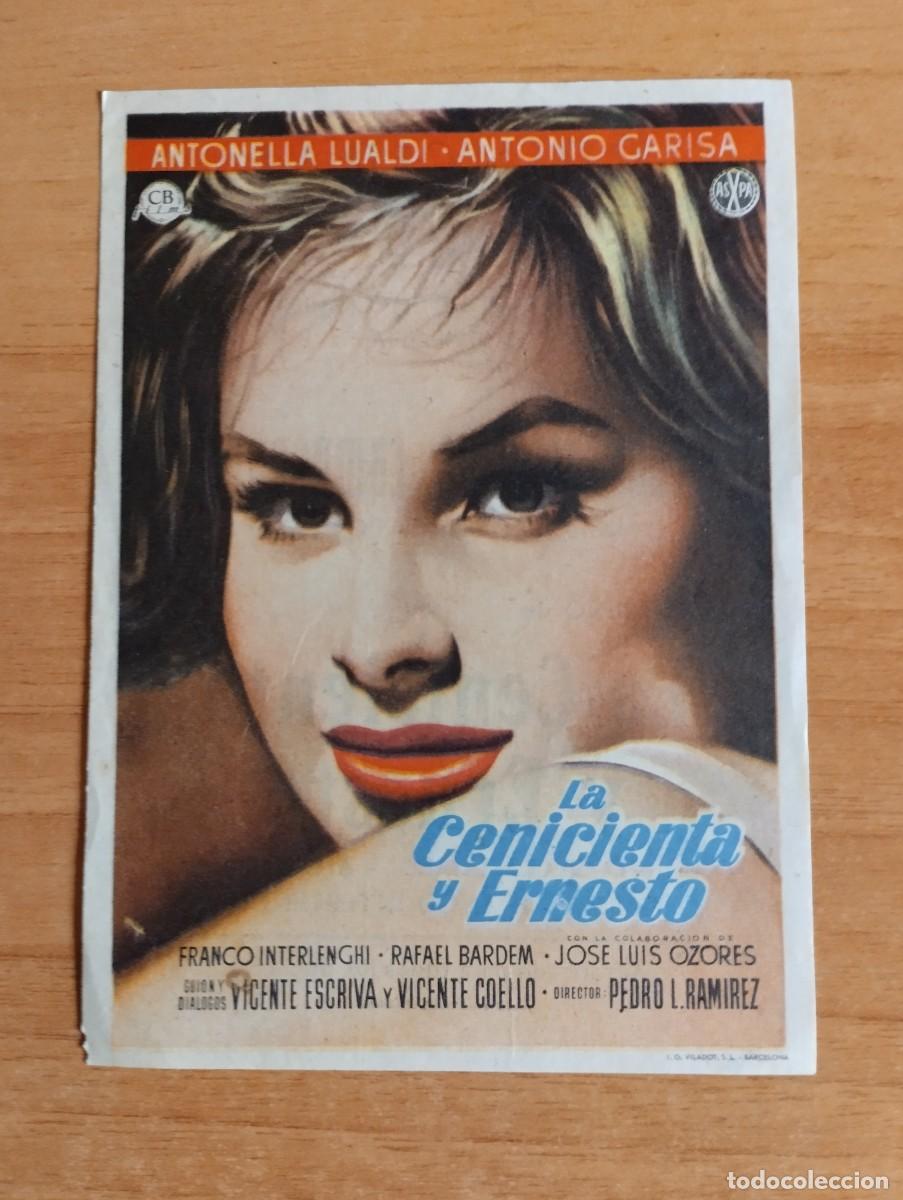 Cine: VERDE2-- PROGRAMA DE CINE - LA CENICIENTA Y ERNESTO ct - Foto 1