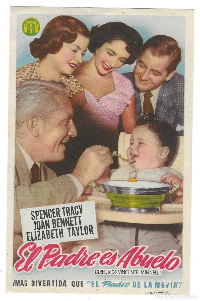 Cine: Programa Cine. El Padre es Abuelo. Spencer Tracy. 19-1773 - Foto 1