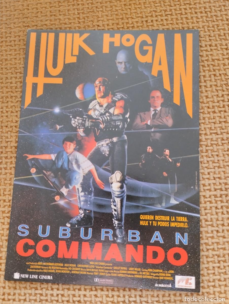 Cine: Folleto de mano cine. Suburban Commando - Foto 1