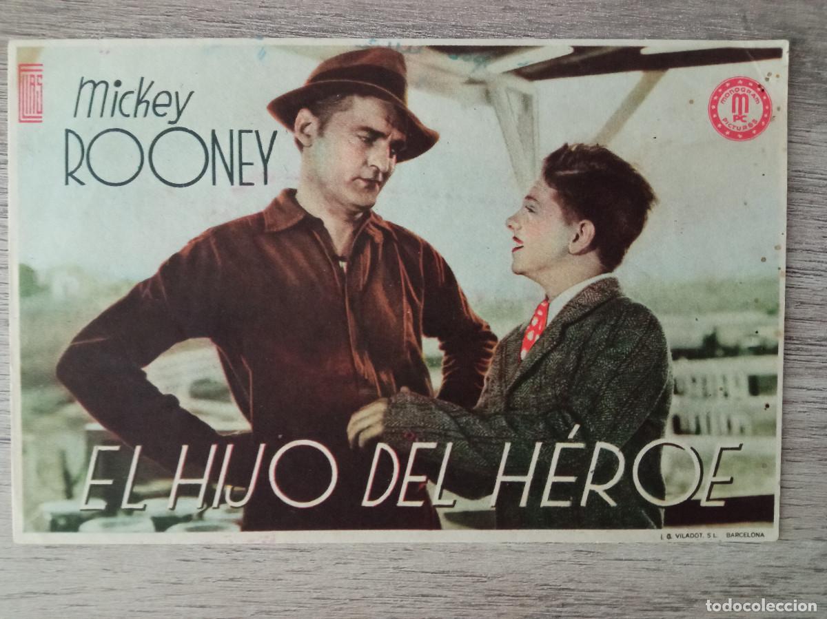 Cine: EL HIJO DEL HEROE, MICKEY ROONEY, NUEVO SAL&Oacute;N, CORTEGANA, HUELVA