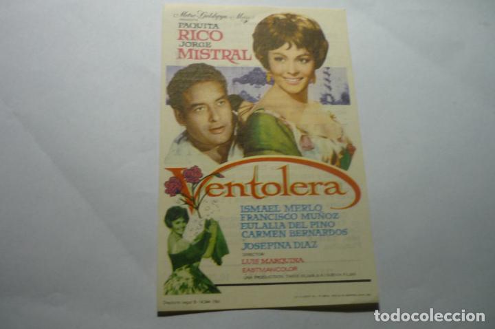 Cine: programa ventolera.-paquita rico publicidad - Foto 1
