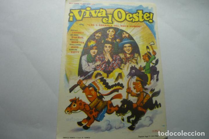Cine: programa viva el oeste&iexcl; publicidad - Foto 1