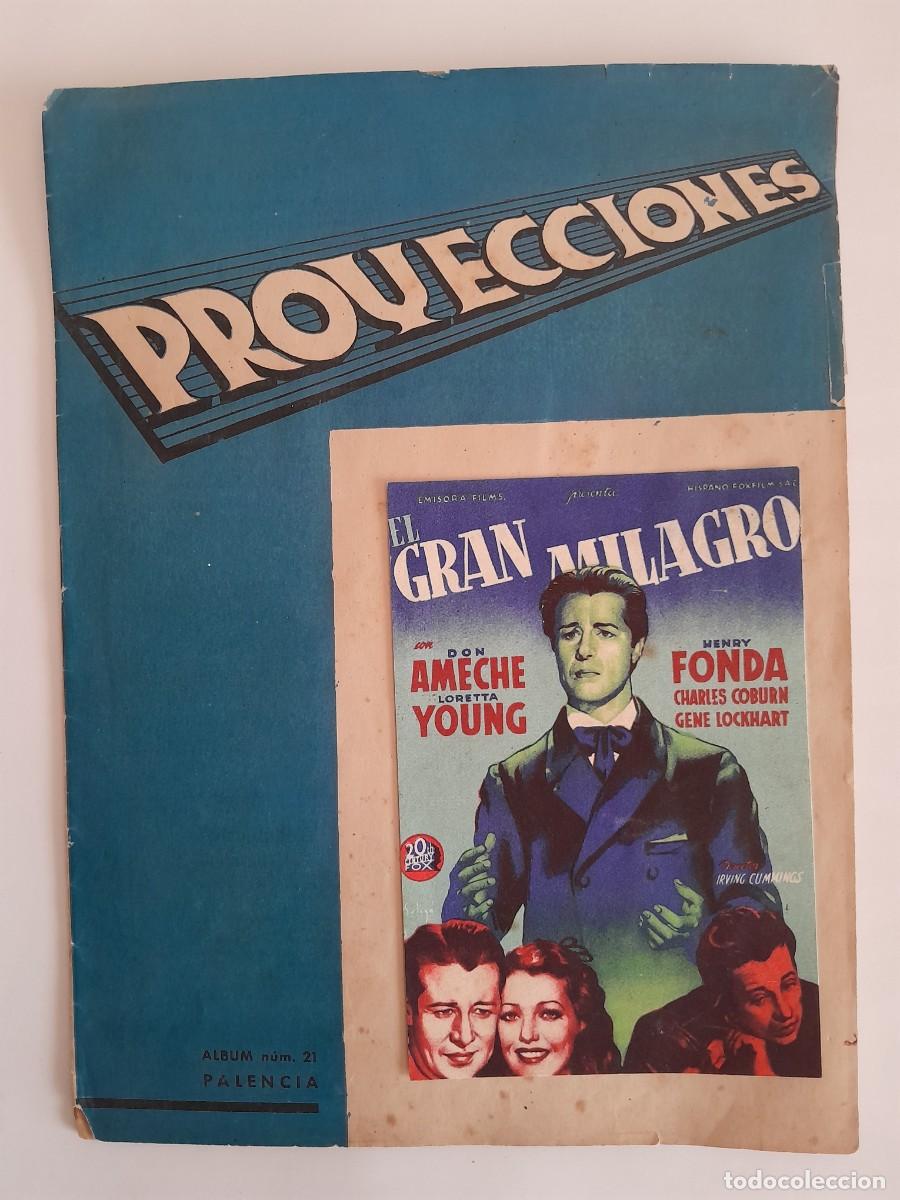 Cine: REVISTA PROYECCIONES CON PROGRAMAS MANO INTERIOR ILUSTRA SOLIGO RV - Foto 1