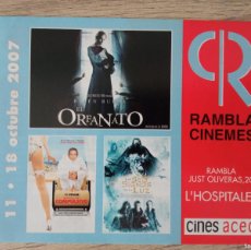 Cine: EL ORFANATO, RAMBLA CINEMES, L´HOSPITALET