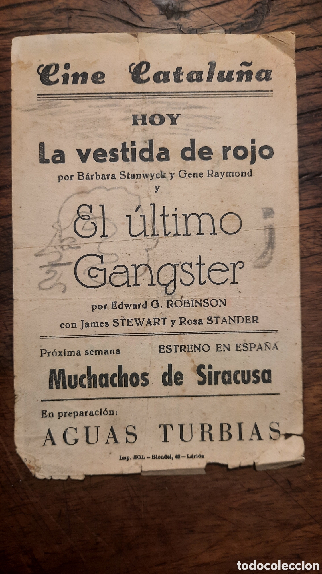 Cine: Programa de cine antiguo: El &uacute;ltimo gangster - Foto 2